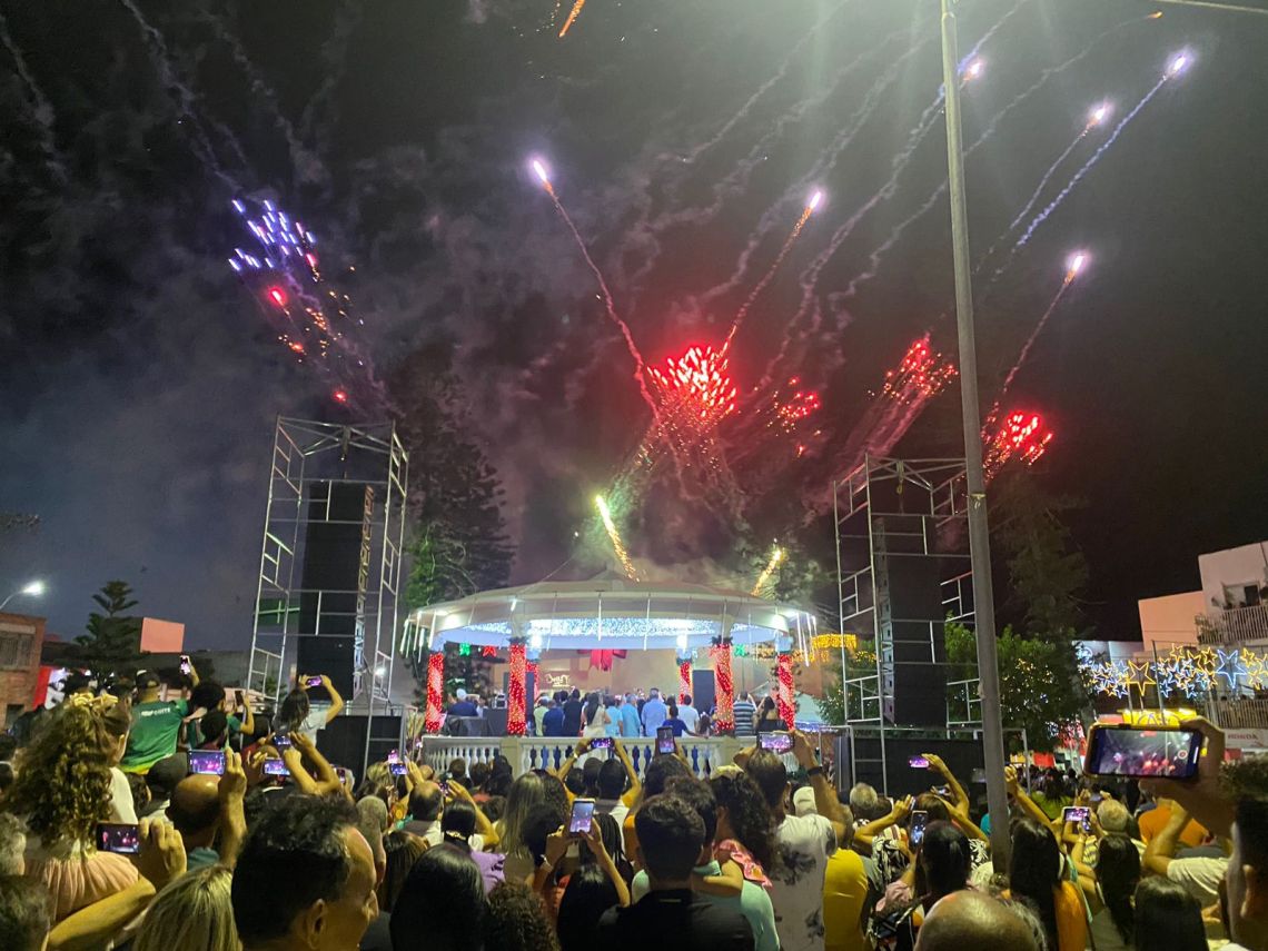 Natal Luz Coité é aberto oficialmente. Atividades vão até o dia 5 de janeiro
