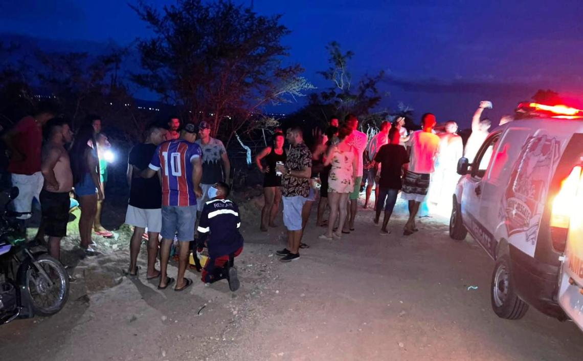Colisão entre duas motos deixa três feridos na zona rural de Conceição do Coité