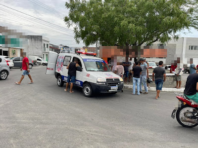 Motociclista fica ferido em mais uma colisão entre moto e carro em Conceição do Coité