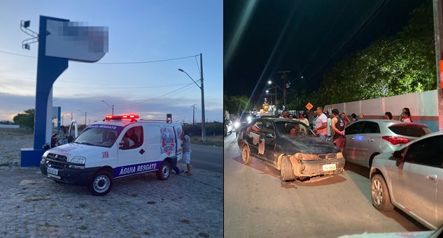 Em meia hora Águia Resgate é acionado para atender duas ocorrências em Conceição do Coité