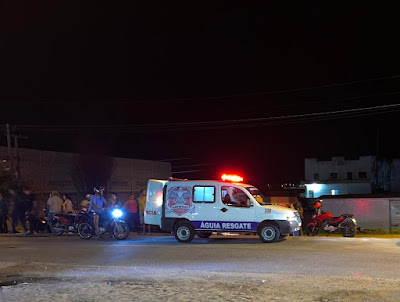 Motociclista fica ferido após batida entre carro e moto na BA-409, em Conceição do Coité