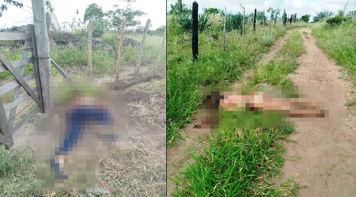 Corpos de homem e de mulher são encontrados com marcas de tiros na zona rural de Gavião. Ambos foram sequestrados em Coité