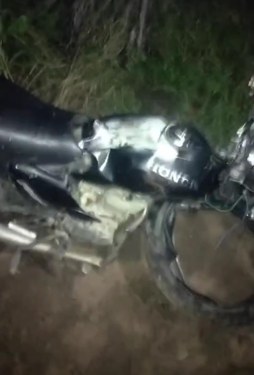 Motociclista morre após batida frontal contra carro na zona rural de Queimadas