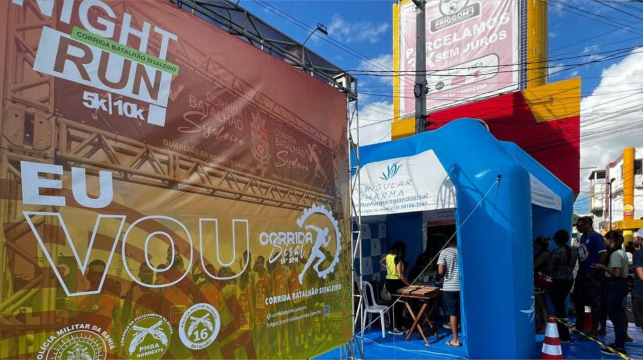 16° BPM entrega kits da Corrida Batalhão Sisaleiro