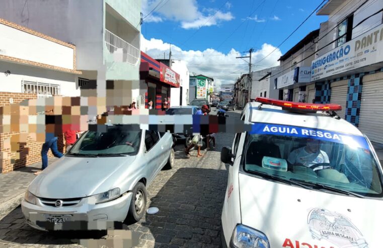 Idoso fica ferido após ser atropelado por carro em Conceição do Coité