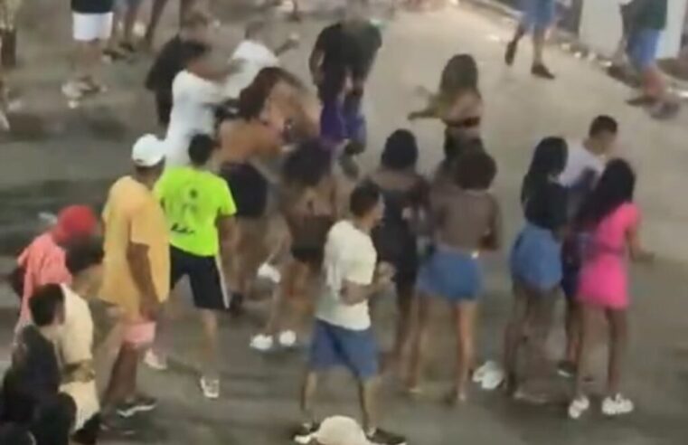 Pancadaria no Santaluz Fest e vídeo mostra tudo; assista
