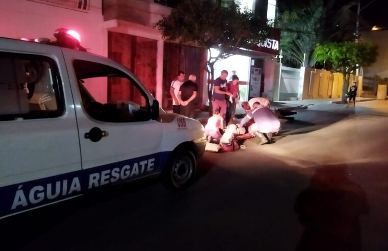 Homem fica ferido após acidente de moto em Conceição do Coité
