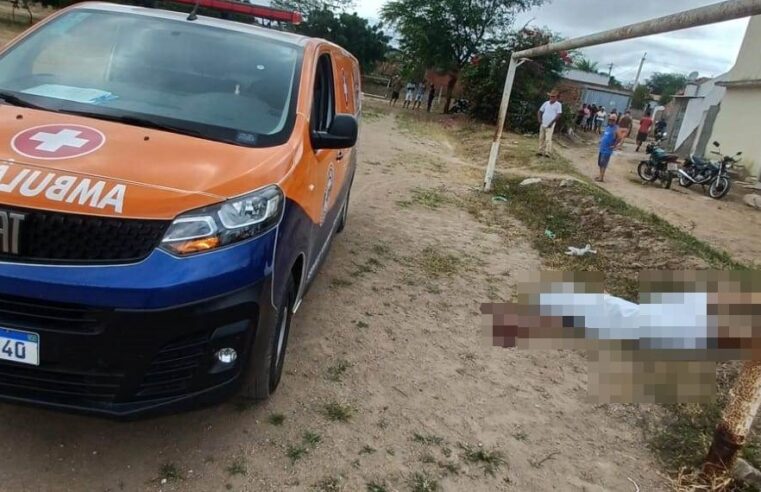 Riachão do Jacuípe – Homem é assassinado a tiros em campo de futebol no Povoado Ponto Novo