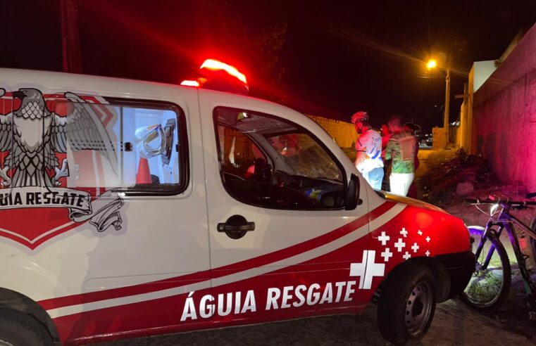 Colisão frontal entre carro e moto deixa motociclista ferido em Conceição do Coité