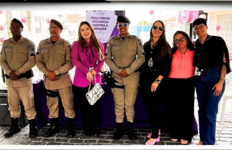 16° BPM participa de evento alusivo ao Agosto Lilás em Conceição do Coité