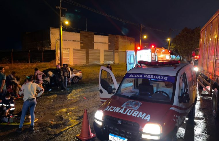 Dois homens ficam feridos após acidente entre duas motocicletas na BA-409, em Conceição do Coité