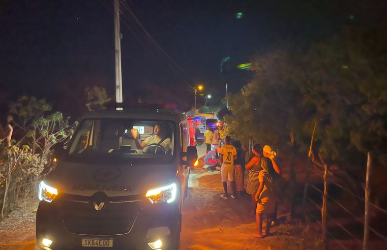 Casal fica ferido em acidente de moto em Conceição do Coité