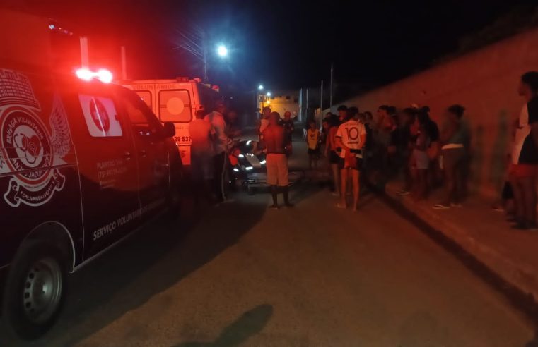 Homem fica ferido após acidente de moto em Riachão do Jacuípe
