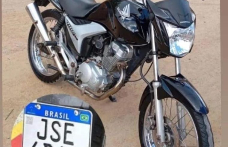 Motocicleta é roubada em Riachão do Jacuípe; proprietário busca ajuda para localizá-la