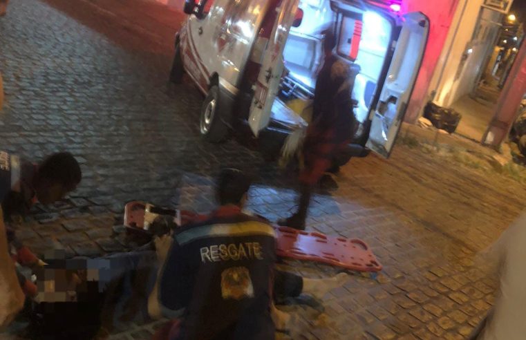 Motociclista fica ferido em colisão lateral com carro em Conceição do Coité