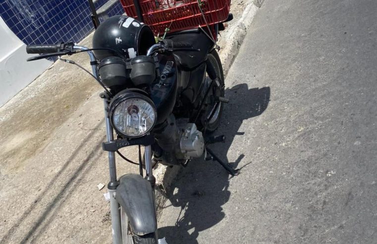 Motociclista de 36 anos fica ferido após acidente ao desviar de veículo e colidir com poste em Conceição do Coité