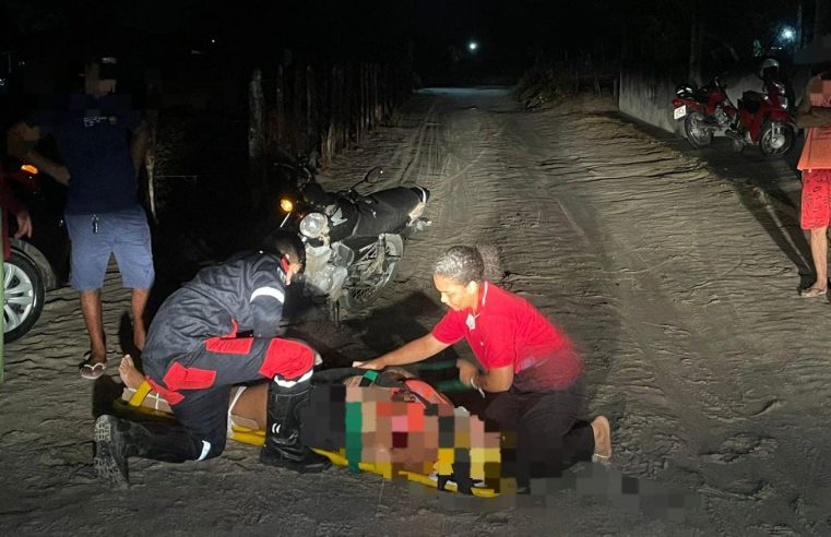 Mulheres ficam feridas após colisão entre motocicleta e cachorro em Conceição do Coité