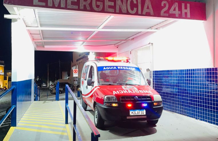 Ciclista sofre queda e entra ferido em residência próximo a posto de combustível em Conceição do Coité