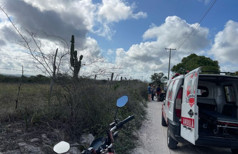 COITÉ: Homem fica ferido após cair de moto ao ser atacado por cachorros no distrito de Salgadália