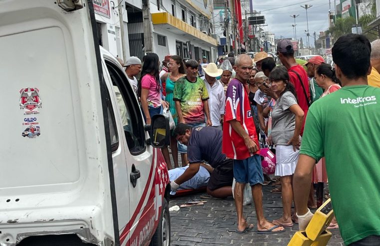 Mãe e filha gestante ficam feridas após moto derrapar em óleo derramado por caminhão; outros acidentes são registrados em Conceição do Coité