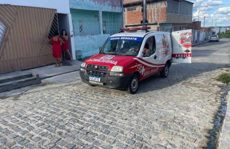 Adolescente fica ferido após acidente de moto no bairro do Alto da Colina, em Conceição do Coité; passageiro nada sofreu