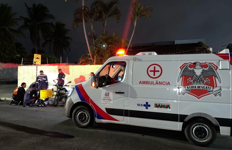Homem fica ferido após colisão entre motos a caminho do Micareta em Conceição do Coité