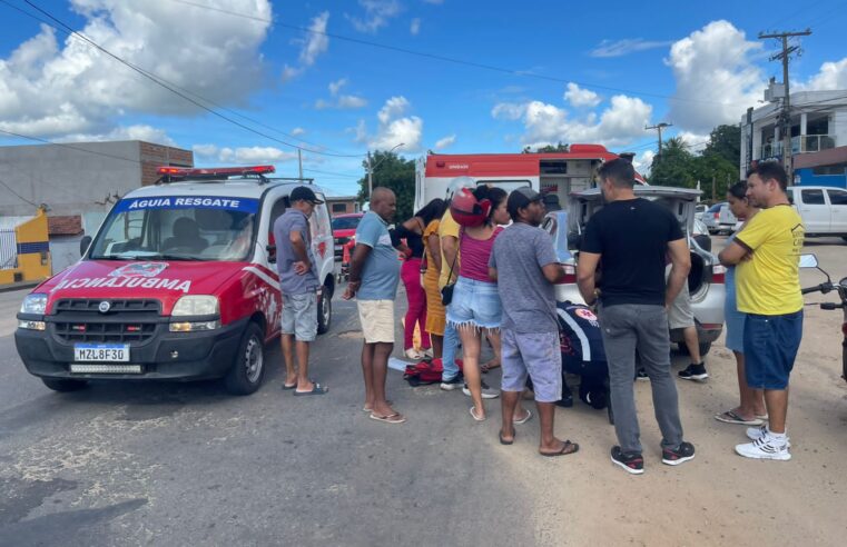 Moradora da zona rural de Conceição do Coité fica ferida após acidente próximo ao radar na BA-120; vítima teve suspeita de fratura em uma das pernas