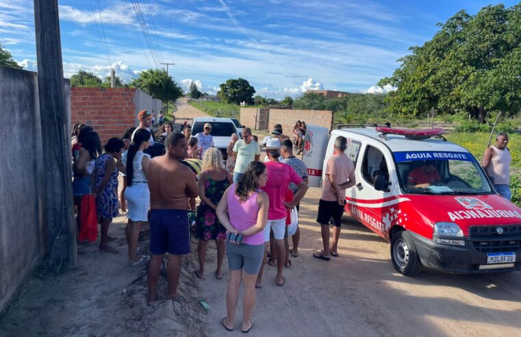 Adolescente fica ferido após acidente de moto na zona rural de Conceição do Coité