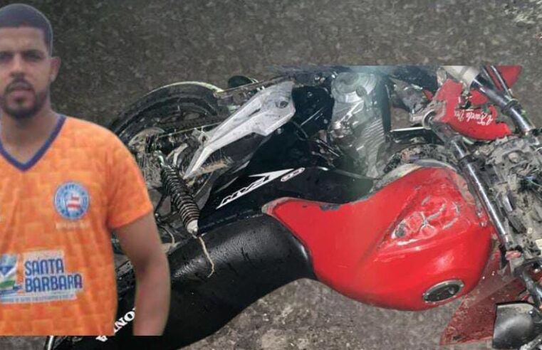 Motociclista de Serrinha morre após acidente na BR-116 entre Lamarão e Santa Bárbara