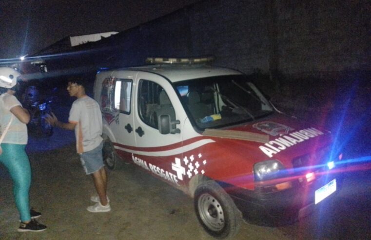 Motociclista sofre suspeita de fratura após acidente de moto em estrada da zona rural de Conceição do Coité