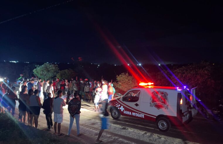 Grave acidente de moto deixa motociclista gravemente ferido no distrito de Salgadália, em Conceição do Coité