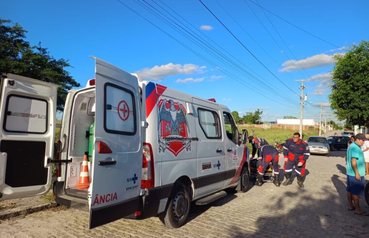 Motociclistas e motorista ficam feridos em acidentes registrados em menos de seis horas em Coité neste domingo (27)