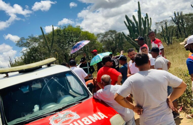 Colisão entre moto e carro na zona rural de Conceição do Coité deixa motociclista gravemente ferido; vítima tem amputação parcial