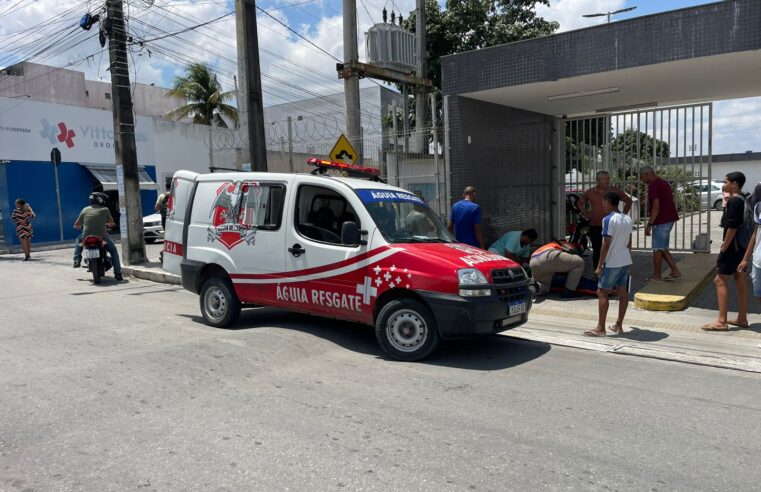 Mais um acidente envolvendo duas motocicletas é registrado em Conceição do Coité; menor de idade está entre os envolvidos