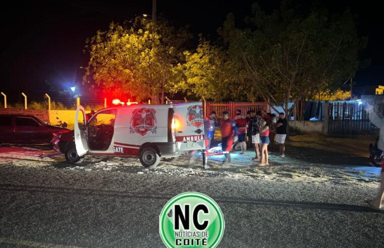 Motociclista tem fratura confirmada após acidente com carro na BA-411, em Conceição do Coité