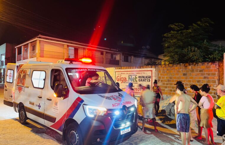 Homem sofre fratura exposta no pé após acidente envolvendo duas motocicletas em Conceição do Coité