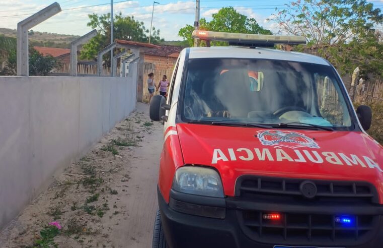 Idoso de 61 anos fica ferido após cair de bicicleta na zona rural de Conceição do Coité