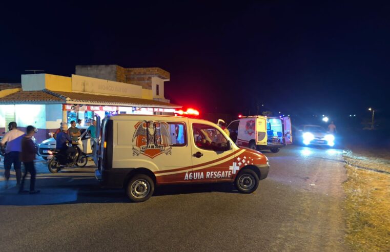 Dois homens ficam feridos após colisão entre motocicletas na rodovia BA-411, em trecho que liga Coité a Salgadália