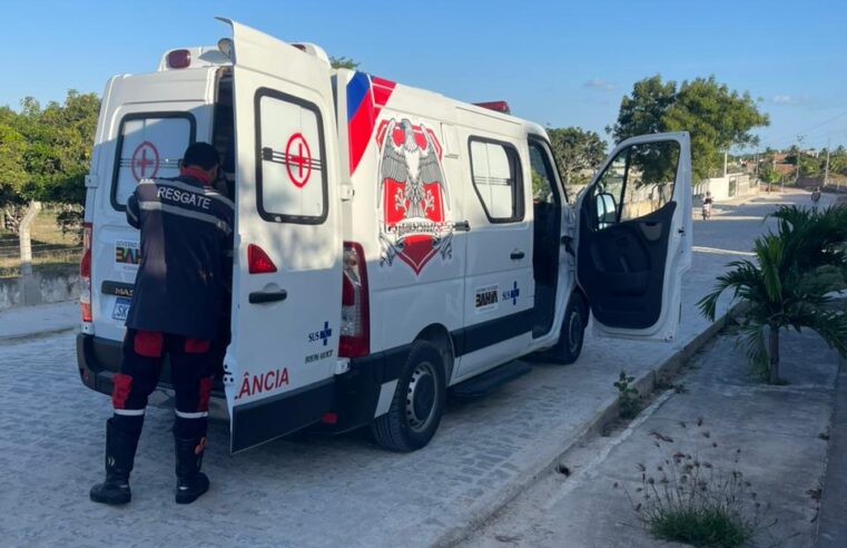 Morador do bairro Pampulha fica ferido após acidente de moto na estrada de Aroeira, zona rural de Conceição do Coité