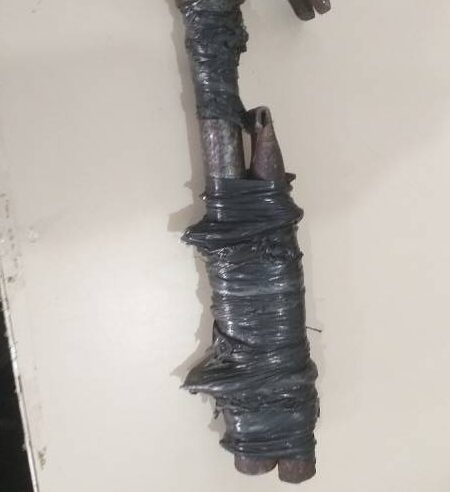 Homem é preso em flagrante com arma de fogo artesanal do tipo “martelo” após disparo na zona rural de Conceição do Coité