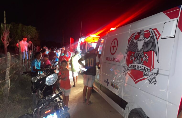 Mulher não resiste e morre após atropelamento envolvendo motocicleta em estrada vicinal da zona rural de Conceição do Coité