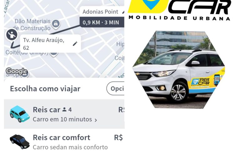NOVIDADE EM COITÉ: Reis Car inicia atividades oficialmente neste sábado (10) e chega como nova opção de transporte na cidade