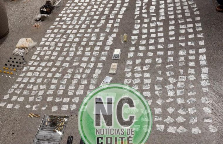 TRÁFICO E HOMICÍDIO NA MIRA: Suspeito de matar jovem é preso em flagrante com grande quantidade de drogas e arma de fogo durante megaoperação policial em Queimadas; três pessoas foram conduzidas à delegacia