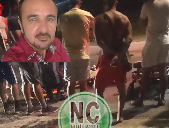 TRAGÉDIA NA BA-416: Motociclista morre após perder o controle da moto ao passar por quebra-molas entre São Domingos e Valente