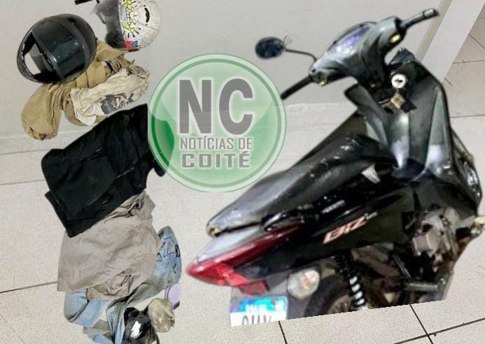 GOLAÇO DA PM: motocicleta roubada e drogas são apreendidas na zona rural de Serrinha