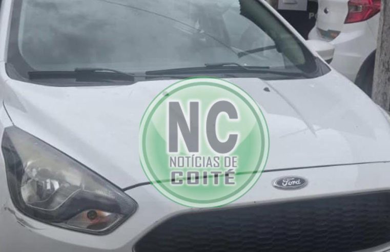 POLÍCIA AGE RÁPIDO: suspeito é preso com carro roubado após denúncia anônima em Conceição do Coité