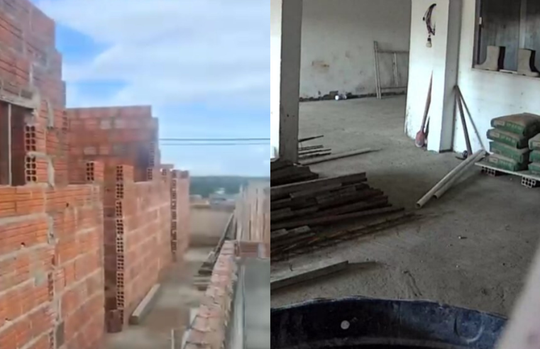 Moradora de Coité denuncia prejuízo de mais de R$ 105 mil após pedreiro abandonar obra e desaparecer