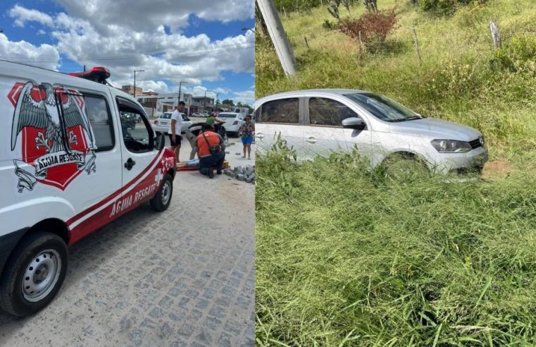 Terror na BA-120: sequência de acidentes deixa feridos, mãe e filho são atingidos e motociclistas fogem após colisões em Coité