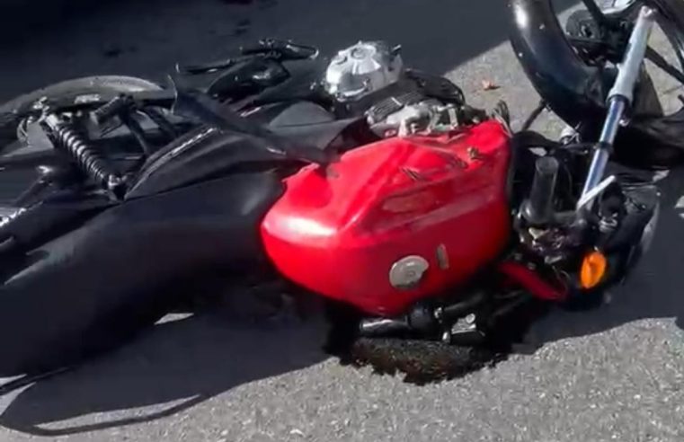Colisão entre motos deixa um morto e outro gravemente ferido na BA-412, entre Retirolândia e Barreiros de Riachão