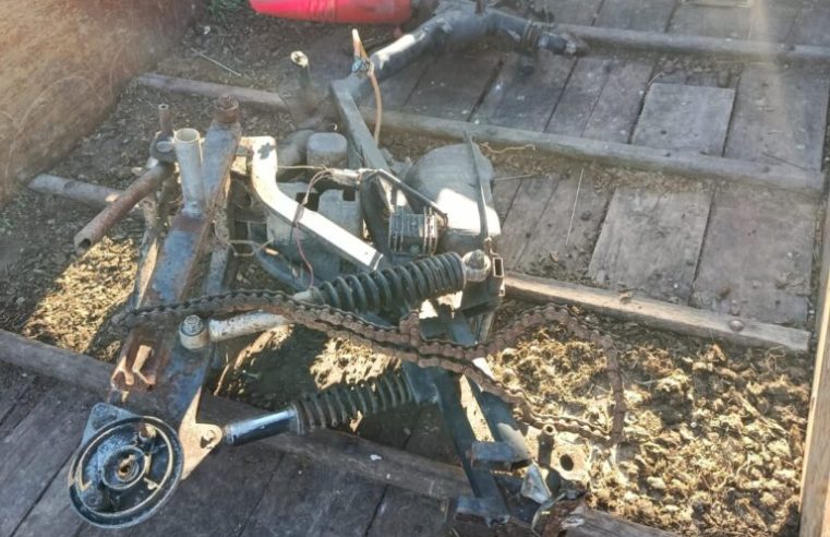 Motocicleta parcialmente desmontada é encontrada pela GCM em área de mata de Conceição do Coité